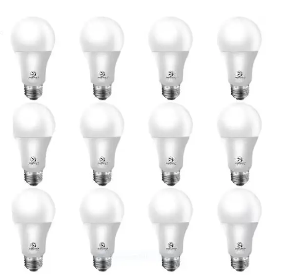 10Watt Equivalent A19 Led Light Bulb Non-Dimmable  1200Lm  Yga03c59-10W-840-12P(Pack Of 12) 1