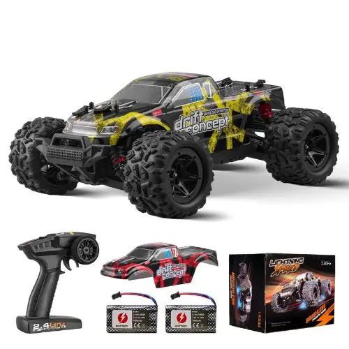 1:18 Scale 4Wd Rc Off-Road Truck, High-Speed Racing Car For Kids 8+ 1