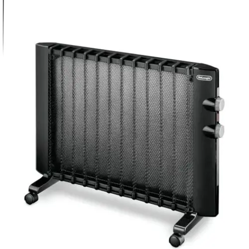 12.5A 120V 1500W Panel Heater Black 1