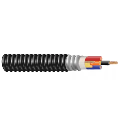 12 Awg 2C Type Mc Tinned Copper Xlpe Insulation Pvc Jacket Control Cable 600V 1