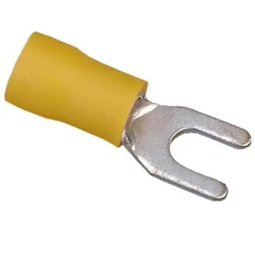 12 To 10 Awg Insulated Vinyl Spade Terminal 83-7211 (Pack Of 25) 1