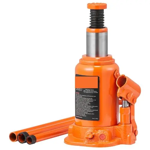 12 Ton Hydraulic Long Ram 24000 Lbs Capacity With Single Piston Pump And Clevis For Garage & Shop 1