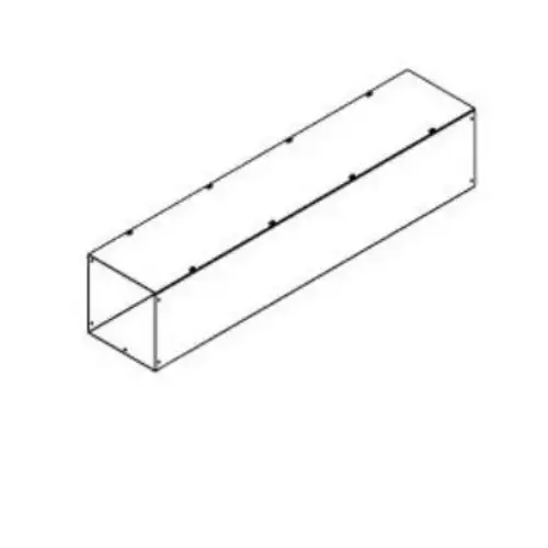 12" X 12" X 24" Type 1 Screw-Cover Steel Lay-In Wireway Section Cwsc1224nk 1