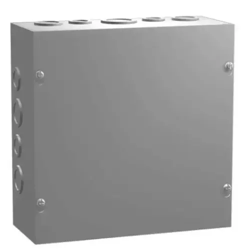 12" X 12" X 4" Type 1 Screw Cover Steel General-Purpose Electrical Junction Box Csk012124 1