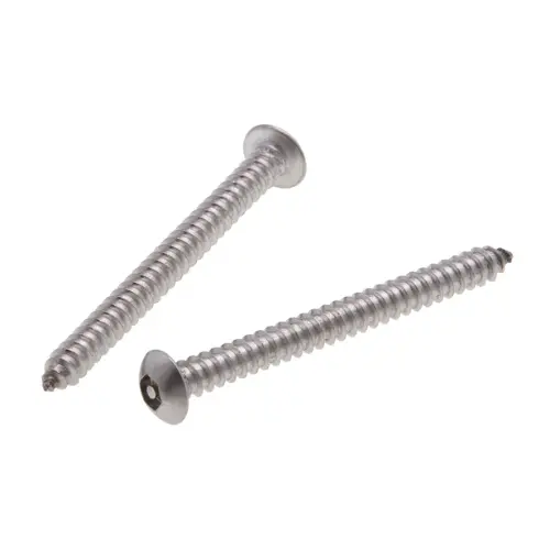 12 X 3/4 Inch Button Head Hex Pin Sheet Metal Screws Stainless Steel Tp528sbc (Pack Of 100) 1