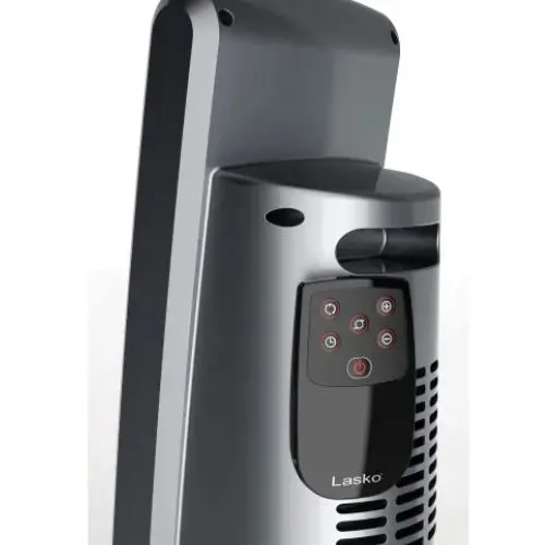 120V 1500W Digital Ceramic Tower Space Heater With Remote Control 1