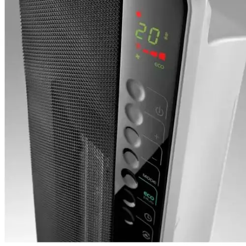 120V 1500W Flat Panel Tower Ceramic Heater 1