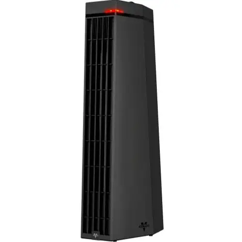 120V 1500W Rise 20H Tower Heater Black 1