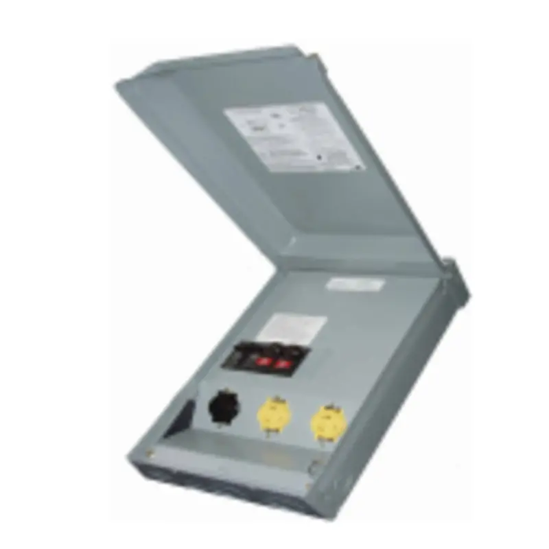 125A 240V Nema 3R Surface Unmetered Temporary Power Outlets U870g6 1