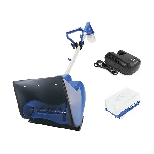 13-Inch 24V Cordless Snow Shovel Kit Includes 5.0Ah Battery & Charger 1