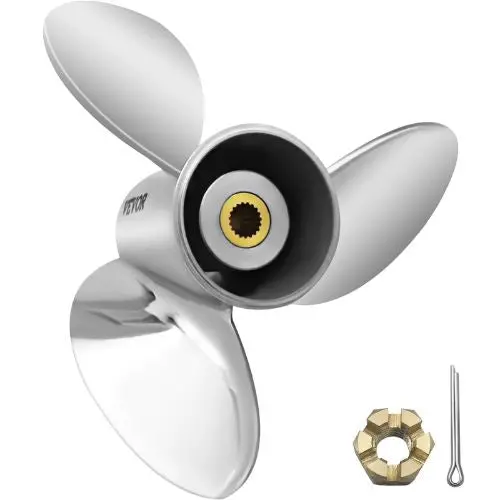 14 1/2 X 21 Outboard Propeller Replace For Boat Oem 3860709 1