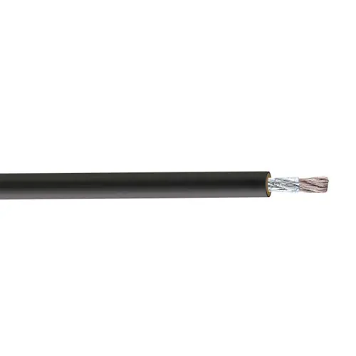 14 Awg 1C Helukabel 38502 Black Nsgafou Rubber Sheathed Single Core Cable 1