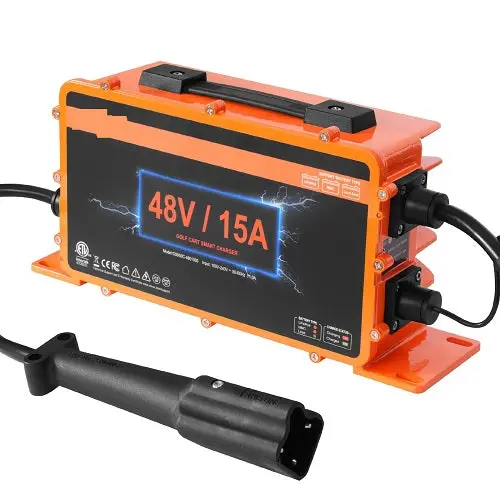 15 Amp 48 Volt Golf Cart Battery Charger Smart Battery Charger With G29 Plug 1
