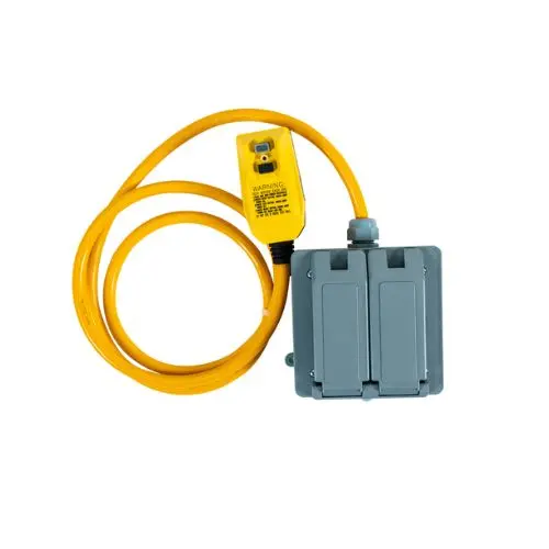 15A 120V Gfci Right Angle Outlet Box With 6Ft 12/3 Cord 14880003-3 (Pack Of 3) 1