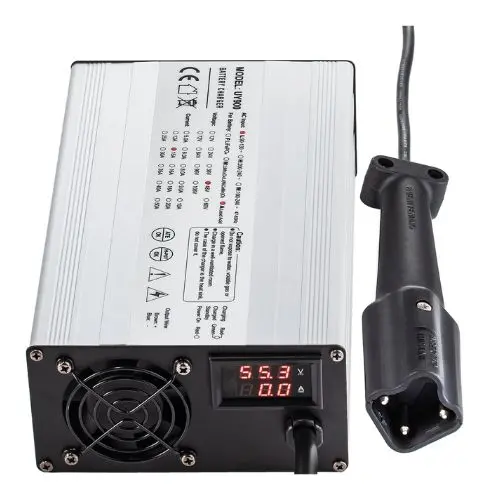 15Amp 48V Aluminum Alloy Arrow 3-Pin G29 Plug Led Indicator Golf Cart Battery Charger 1