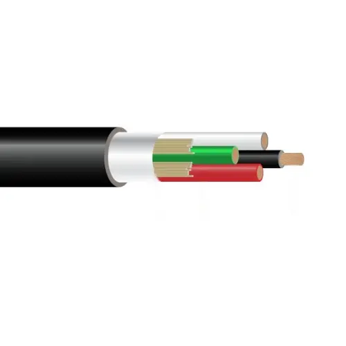 16 Awg 3C Stoow Portable Cord 600V Pvc Black Jacket 105°C Ul/Csa 1