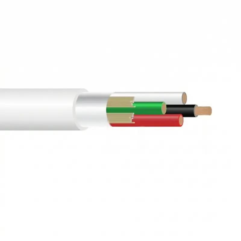 16 Awg 3C Stoow Portable Cord 600V Pvc White Jacket 105°C Ul/Csa 1
