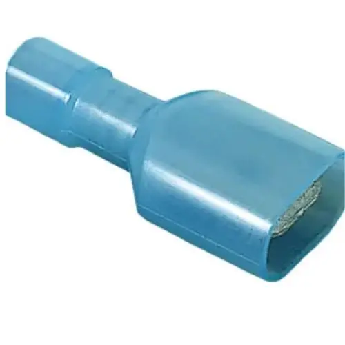 16 To 14 Awg Fully Insulated Vinyl Male Disconnect Terminal Blue 83-9921 (Pack Of 25) 1