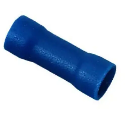 16 To 14 Awg Insulated Vinyl Parallel Splice Terminal Brass 83-9361 (Pack Of 25) 1