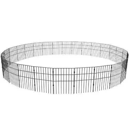 17 X 13 Inches Garden Fencing With 1.5 Inch Spike Spacing And Animal Barrier Fence 330X440-28 (28 Pack) 1
