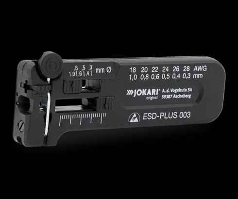 18 - 28 Awg 0.30-1.0 Mm Esd Plus 003 Wire Strippers Jokari 40029 1