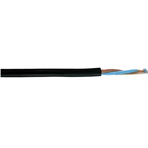 18 Awg 2C Helukabel 29458 Black H05vv-F Pvc Control Cable 1