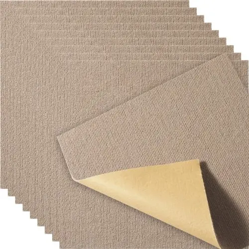 18 X 18  Squares Self Adhesive Carpet Floor Tile For  Living Room And Bedroom Ss-Ftdt471-1818-10 1