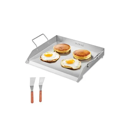 18X16 Inch Stainless Steel Griddle For Camping Tailgating Party 1