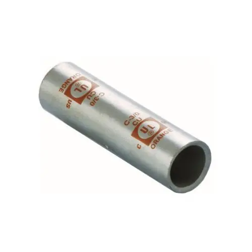 2/0 Awg High Conductivity Copper Compression Splice Connector Black 94522 1