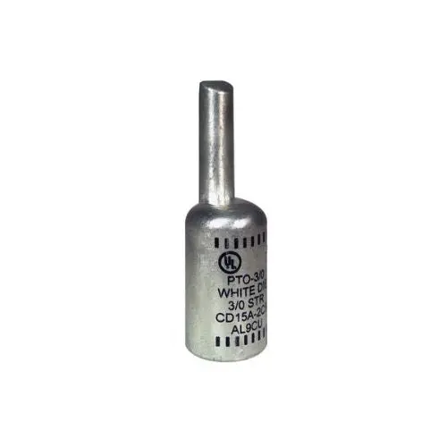 2/0 To 1 Awg Aluminum To Copper Offset Solid Pin Terminal Connector Olive 90985 1