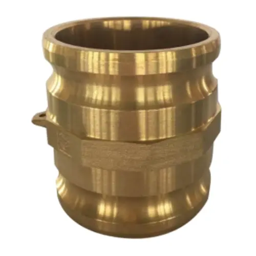 2-1/2 Inch Male Adapter Cam And Groove Spool Adapter Brass 44214 1