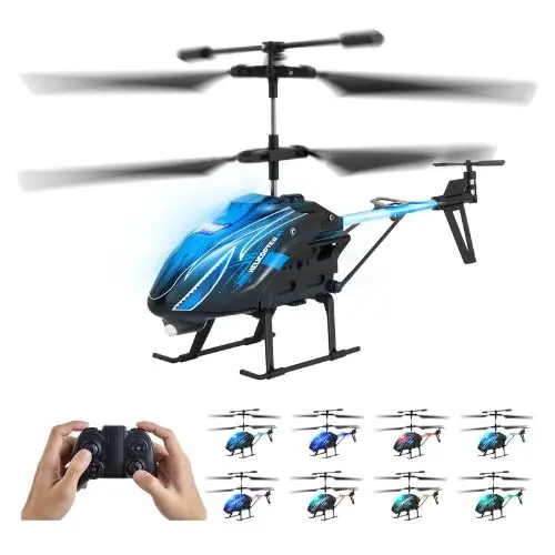 2.4Ghz Rc Helicopter – 3.5 Channel With Altitude Hold, Led Lights, 16-Min Flight Time, For Kids 8+ 1