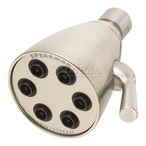 2.5 Gpm 6-Jet Shower Head, Brushed Nickel S-2252-Bn 1