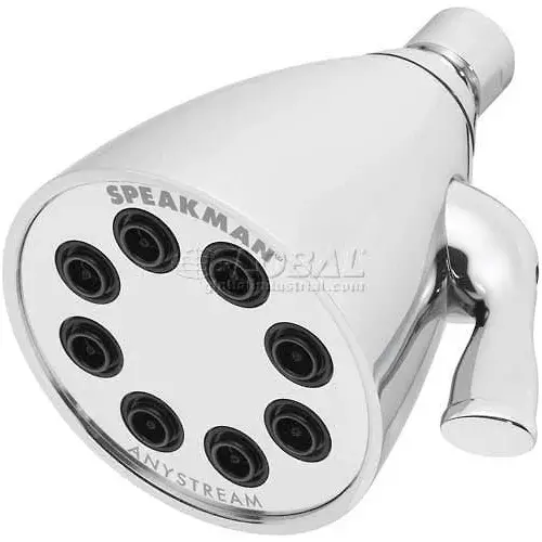 2.5 Gpm 8-Jet Shower Head, Polished Chrome S-2251 1