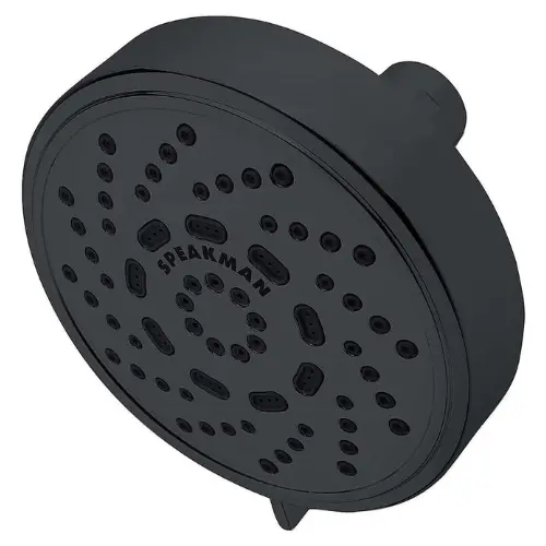 2.5 Gpm Multi Function Shower Head Matte Black S-4200-Mb 1