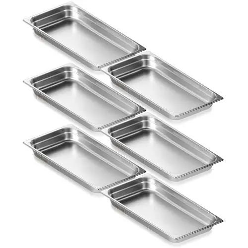 2.5-Inch Deep Commercial Table Pan For Catering Storage Food Uct8112-6 (Pack Of 6) 1