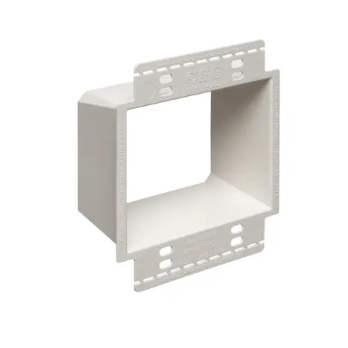 2 Gang Electrical Box Extender With Larger Flange For Flush Wall Installations Be2x 1