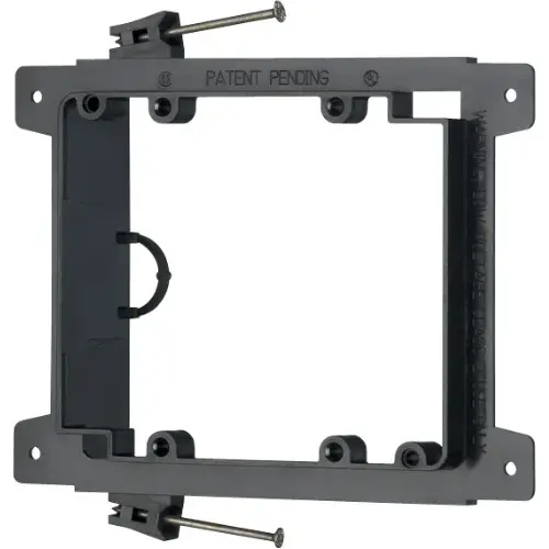 2 Gang Low Voltage Mounting Bracket For Use With Cable Management System Lvn2 1