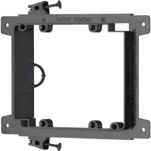 2 Gang Low Voltage Round Mounting Bracket For Drywall Lvs2 1