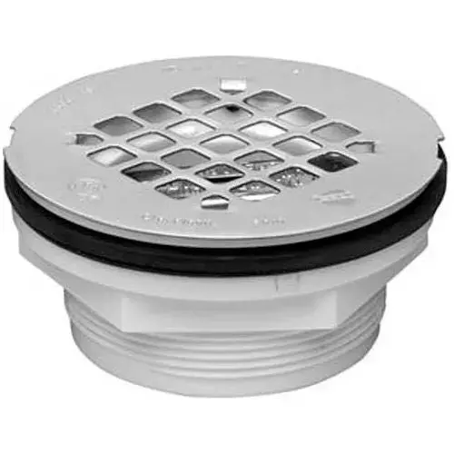 2" Shower Drain With Plastic Strainer Oatey 101 Pnc Series 42075 (Pack Of 12) 1