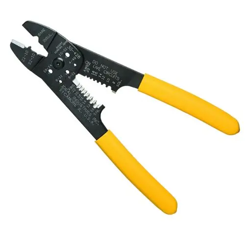 20 To 8 Awg Solid Combo Crimp And Strip Tool 30-428 1