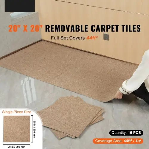 20 X 20 In Tiles Reusable Squares With Padding Attached  For Bedroom Living Room  20 X 20-T16 1