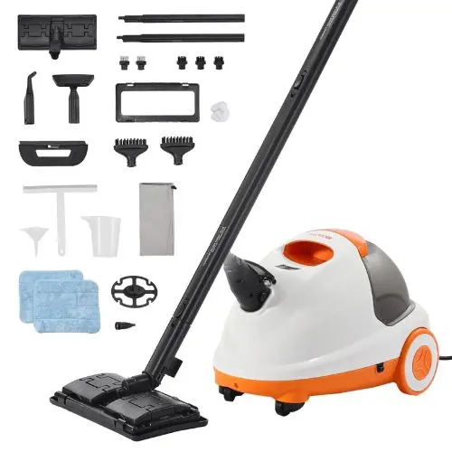 2000W Steam Cleaner Multipurpose Steamer With 27 Accessories For Carpet Floors Windows And Cars 1