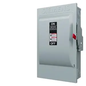 200A 240Vac 2 Pole Fusible General Duty Safety Switch Gf224na 1