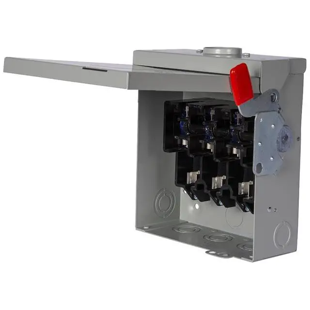 200A 250Vdc 2 Pole Nema 3R Fusible General Duty Safety Switch Gf224nr 1