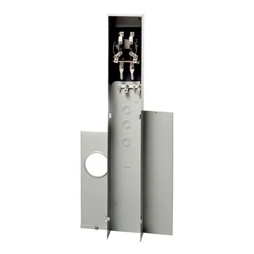 200A 600V Single-Phase Meter Pedestal 1006388Ch 1