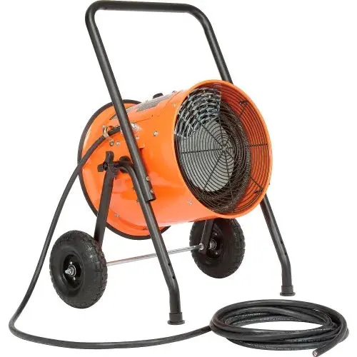 208V 3-Phase 15000W Portable Salamander Electric Heater With 8Ft Cord 1