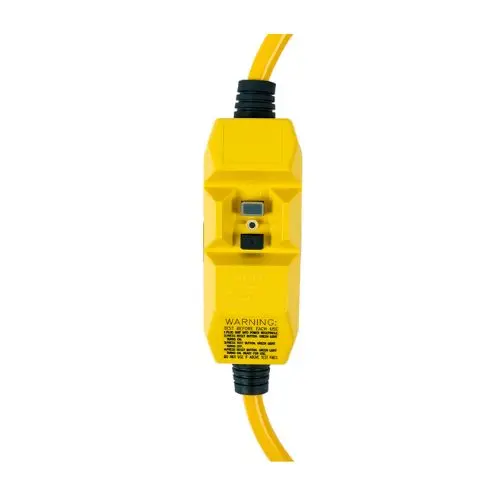 20A 120V Gauge Sjtw  Gfci Cord Set Yellow 25080011-6 (Pack Of 6) 1