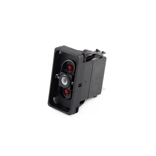 20A 12Vdc Dpdt Dual Red Led Illuminated Rocker Switch Vdd2uttb-00000-000 1