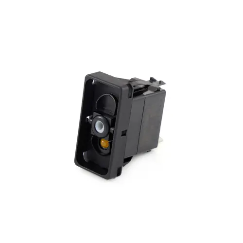 20A 12Vdc Spst Amber Led Illuminated Rocker Switch V4d2an0b-00000-000 1